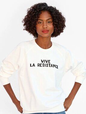ISO Vive la Resistance Clare V Sweatshirt